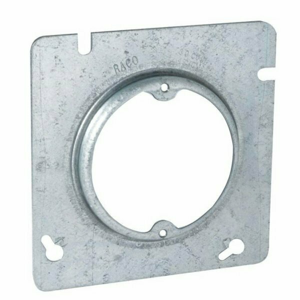Hubbell Electrical Products Electrical Box Cover, Square, Raised 829